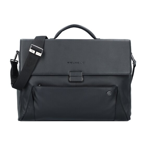 Piquadro Briefcase Genuine Leather 42 cm Laptop compartment