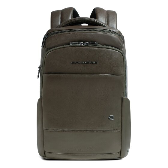 Piquadro Zaino Daypack Leather 40 cm Laptop compartment