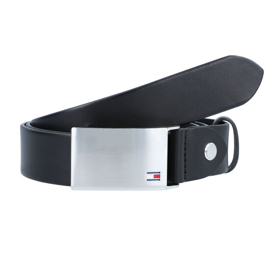 Tommy Hilfiger Plaque belt leather
