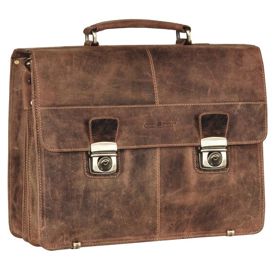Greenburry Vintage XL briefcase leather 40 cm