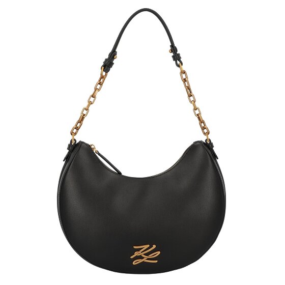 Karl Lagerfeld Autograph Shoulder Bag Leather 28 cm