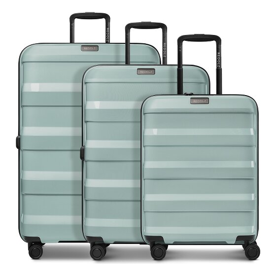 Redolz Pro PP 4 wheels Suitcase set 3-piece Expandable