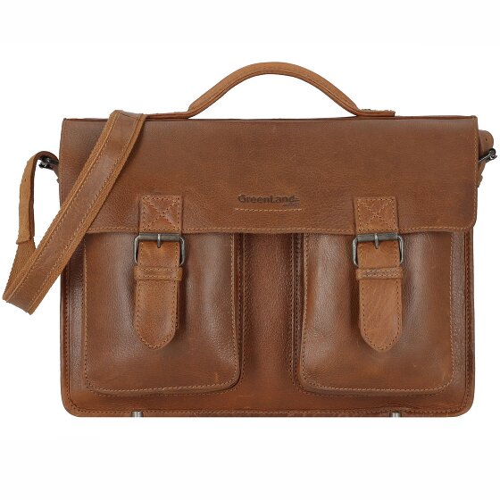 Greenland Nature Briefcase Genuine Leather 40 cm