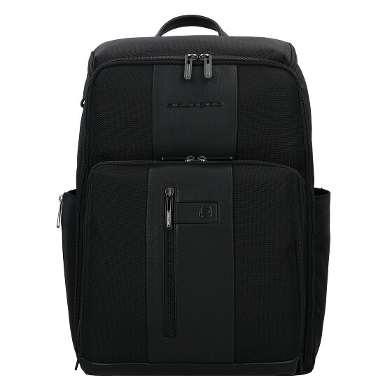 Piquadro Brief travel backpack leather 43 cm laptop compartment
