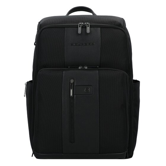 Piquadro Brief travel backpack leather 43 cm laptop compartment