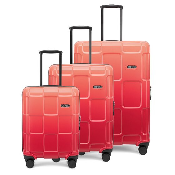 Epic Crate EX Wildlife 4 wheels Suitcase set 3-piece
