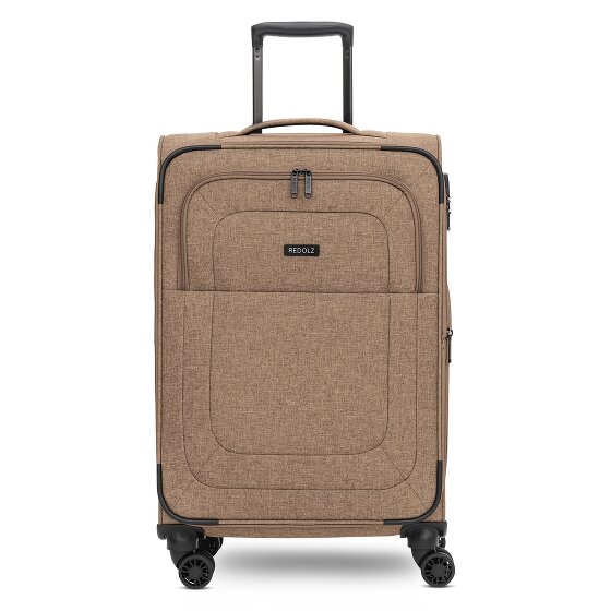 Redolz Essentials 12 MEDIUM 4-wheel Trolley, 67 cm, expandable Gusset