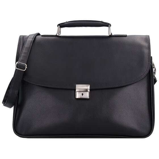 Dermata Briefcase 41 cm laptop compartment
