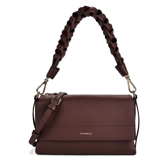 Coccinelle Boheme Shoulder Bag Genuine Leather 27 cm