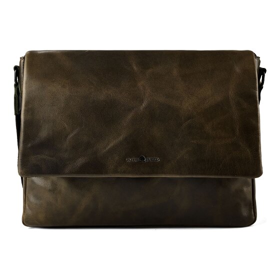 Greenburry Newport Messenger Genuine Leather 35 cm