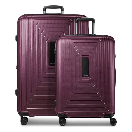 Redolz Essentials 14 4 wheels Suitcase set 2-piece Expandable