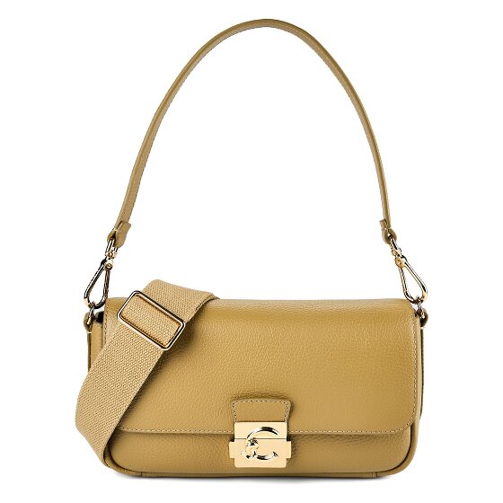 Coccinelle C-Me Lock Shoulder Bag Leather 24 cm
