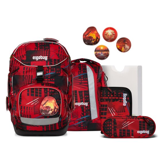 ergobag Pack satchel set 6 pcs. incl. velcro set