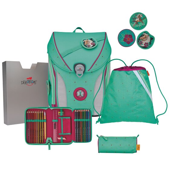 DerDieDas ErgoFlex Max School bag set 5-piece