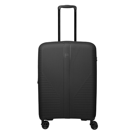 Travelite Air Stripe 4 wheels Trolley M 66 cm with expansion pleat