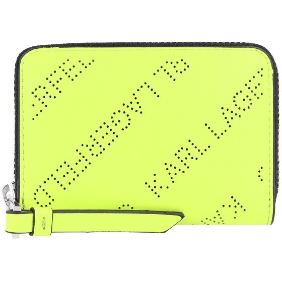 Karl Lagerfeld Punched wallet leather 10.5 cm