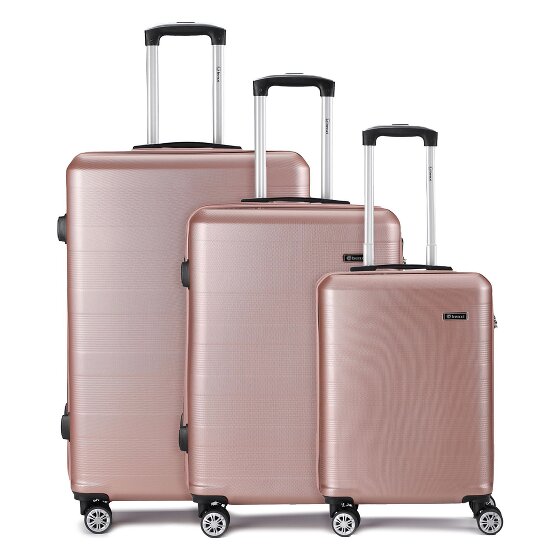 Benzi 5330 4 wheels Suitcase set 3-piece