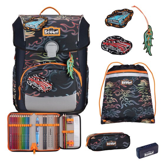 Scout Neo Exklusiv Safety Light School bag set 5-piece