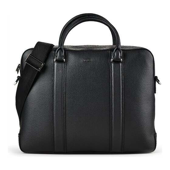 Boss Derwil Briefcase Genuine Leather 38 cm Laptop compartment
