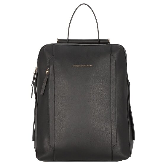 Piquadro Circle backpack leather 41 cm laptop compartment