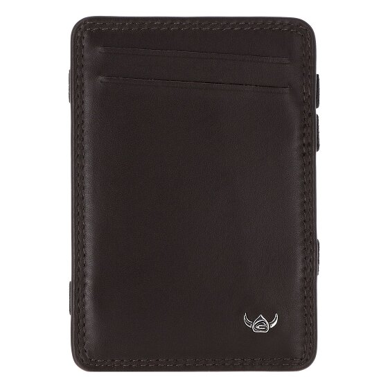 Golden Head Polo Credit card case RFID protection Genuine Leather 7.5 cm