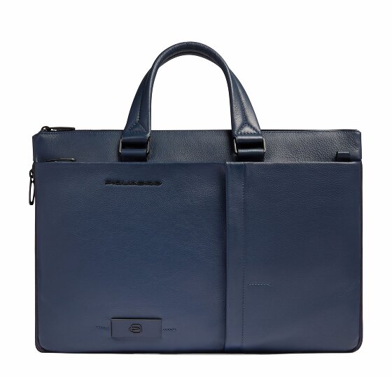 Piquadro Russel Briefcase RFID protection Leather 42 cm Laptop compartment