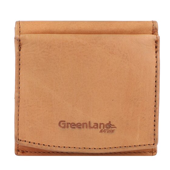 Greenland Nature GreenLand NATURE Wallet RFID protection Leather 10 cm