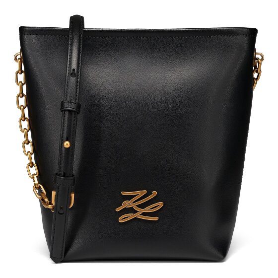 Karl Lagerfeld Autograph Shoulder bag Leather 23 cm