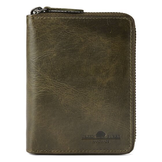 Greenburry Newport Wallet RFID protection Leather 13 cm
