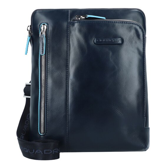 Piquadro Blue Square shoulder bag leather 21 cm