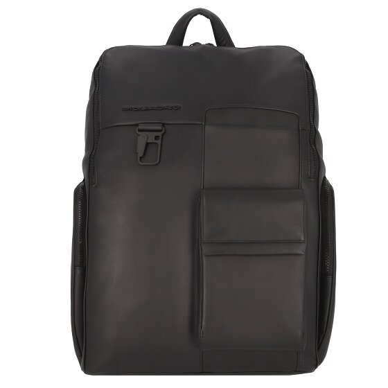 Piquadro Finn Business backpack Leather 43 cm Laptop compartment