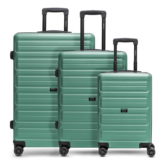 Redolz Essentials 08 3-SET 4 wheels Suitcase set 3-piece