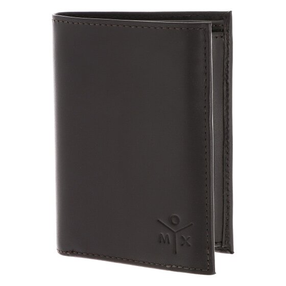 oxmox Leather Wallet RFID protection Genuine Leather 10 cm