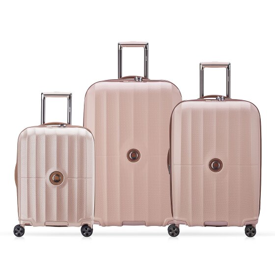 Delsey Paris Carrousel 4 wheels Suitcase set 3-piece with expansion pleat