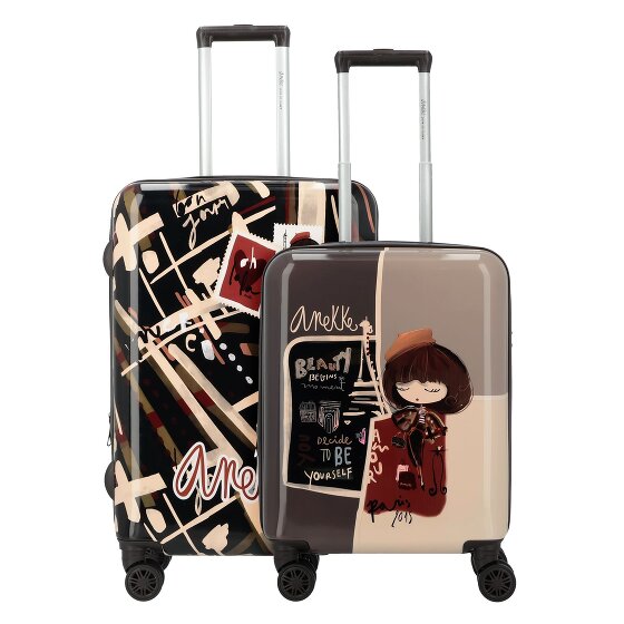 Anekke Viaje 4 wheels Suitcase set 2-piece with expansion pleat