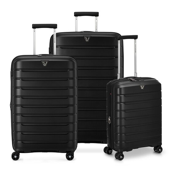 Roncato B-Flying Move 4 wheels Suitcase set 3-piece with expansion pleat
