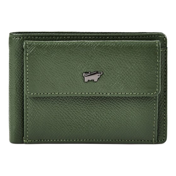 Braun Büffel Robin Wallet RFID protection Genuine Leather 10.5 cm