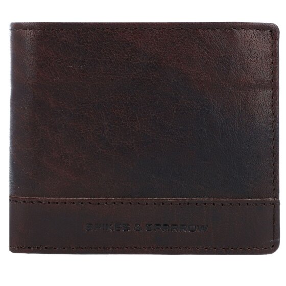 Spikes & Sparrow Wallet RFID leather 11 cm