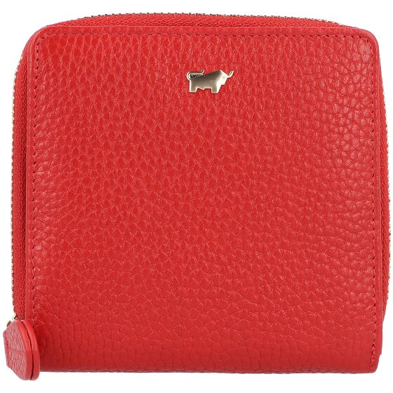 Braun Büffel Asti Wallet RFID protection Genuine Leather 10 cm