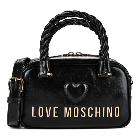 Love Moschino Nero Handbag Genuine Leather 21 cm