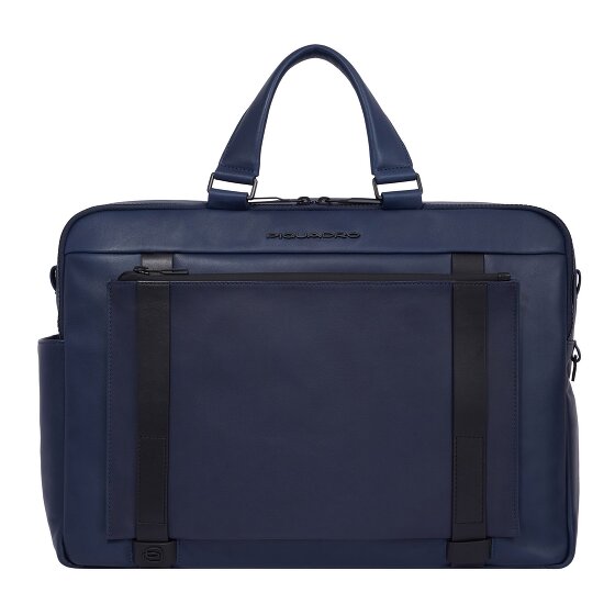 Piquadro David Briefcase Leather 42 cm Laptop compartment