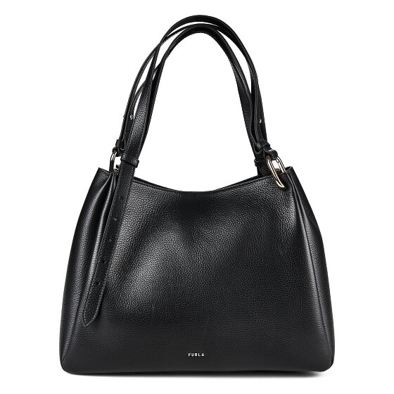 Furla Nuvola Shoulder Bag L Genuine Leather 37 cm