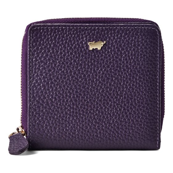 Braun Büffel Asti Wallet RFID protection Genuine Leather 10 cm