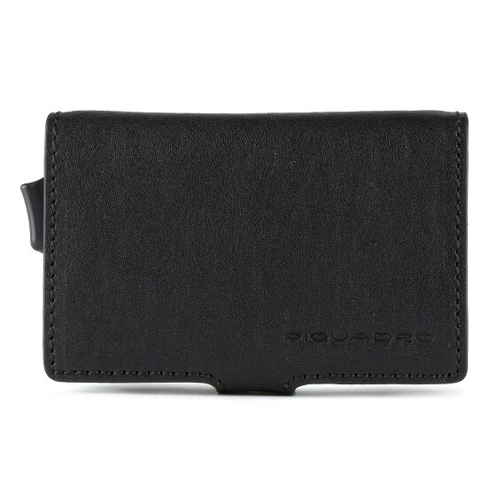 Piquadro Blue Square Credit card case RFID protection Genuine Leather 7 cm