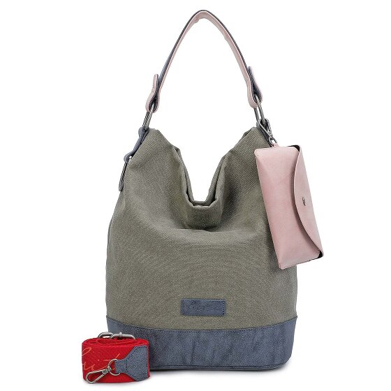 Fritzi aus Preußen Izzy07 Olga Canvas Shoulder Bag 27 cm