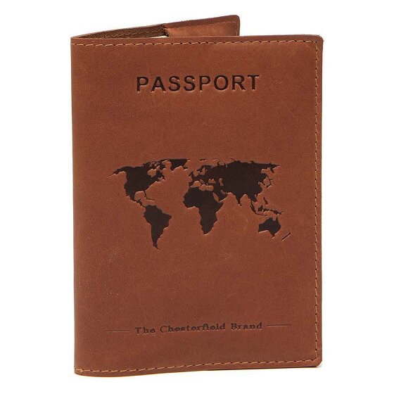 The Chesterfield Brand Passport case Genuine Leather 10 cm