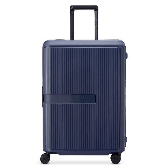 Delsey Paris x United Colors of Benetton Color Block Hardside 4-wheel trolley 67 cm