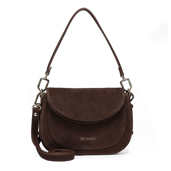 Hey Marly Big Sister Suede Shoulder Bag S Leather 25 cm