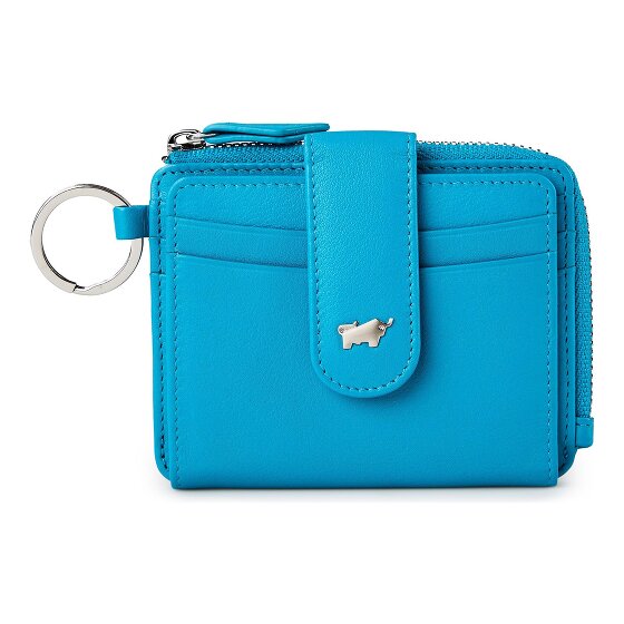 Braun Büffel Joy Credit card case RFID protection Genuine Leather 11 cm