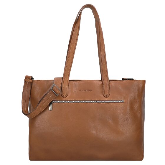 Plevier Power Shopper Bag Genuine Leather 43.5 cm Laptop compartment